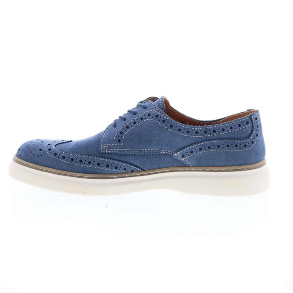 Bruno Magli Mens Salento Blue Shoes (NWT)_5